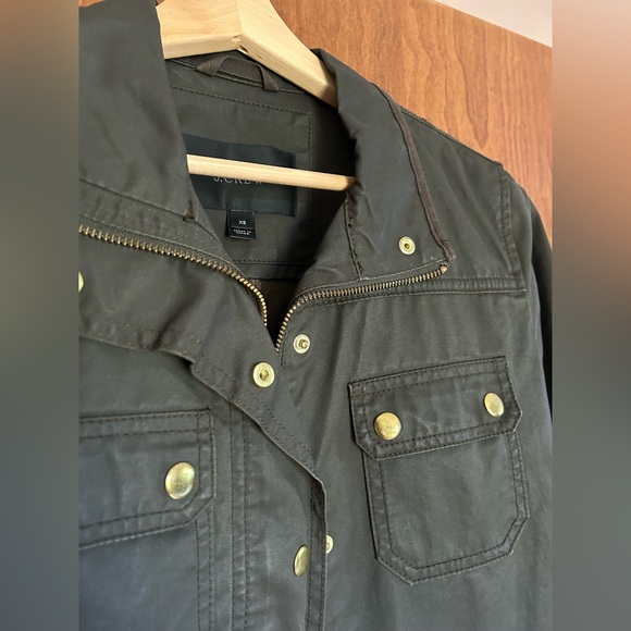 J.Crew Field Jacket in Mossy Brown- Size XS - Picture 3 of 9